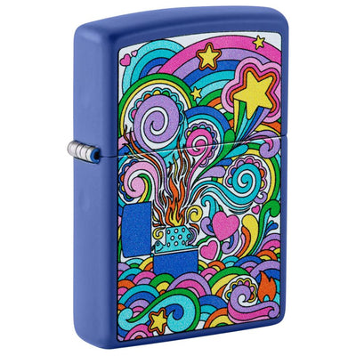 Abstract Zippo Design