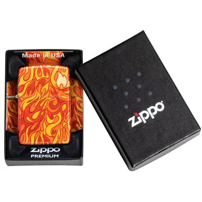 Fire Zippo Design