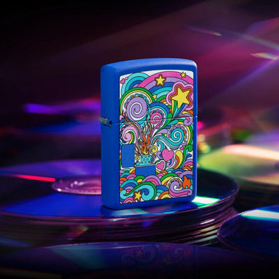 Abstract Zippo Design